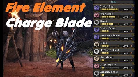 best charge blade builds mhw.